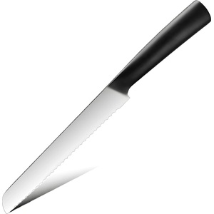 HARAHU Кухненски нож ME-35097 - Bread / Черен KP35097