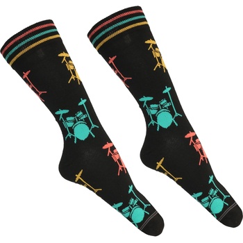 Perri´s socks чорапи perri´s socks - drums crew - black - psb304-001