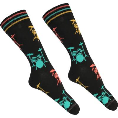 Perri´s socks чорапи perri´s socks - drums crew - black - psb304-001