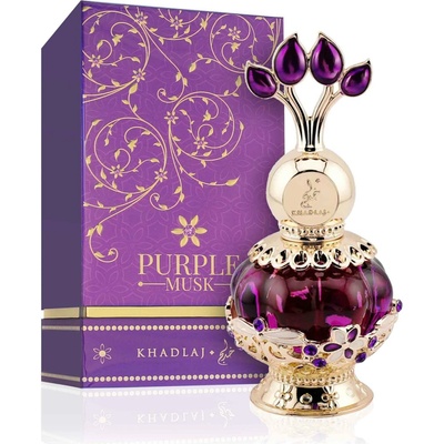 Khadlaj Purple Musk parfémovaný olej dámská 20 ml