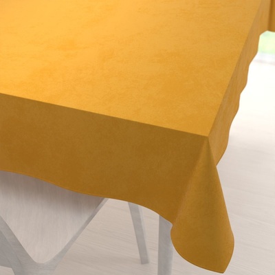 Biante Sametový obdélníkový ubrus Velvet Premium SVP-037 Zlatavě oranžový 100x160 cm