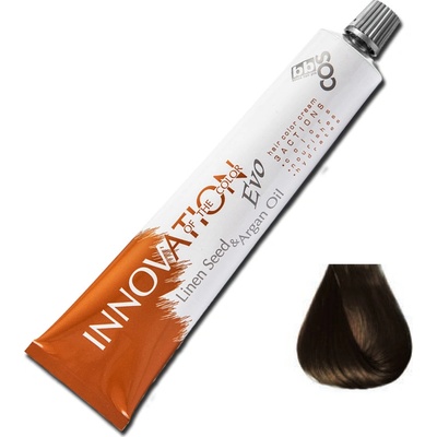 BBcos Innovation Evo farba na vlasy s arganovým olejom 4/0 100 ml
