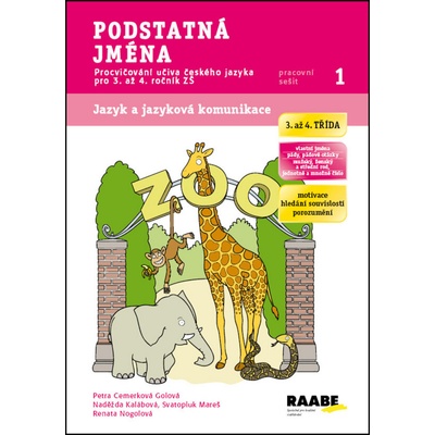 Podstatná jména - Pracovní sešit 1