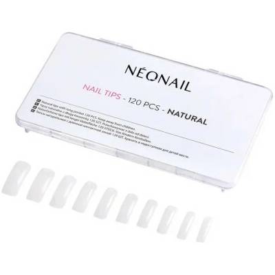 NEONAIL Tipy naturálne s dlhou zarážkou 120 ks