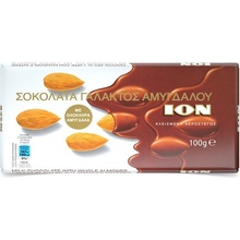 Ion Amygdalou mliečna čokoláda s celými mandľami 100 g