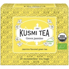 Kusmi Tea Porciovaný zelený čaj Green Jasmine Bio 20 vrecúšok