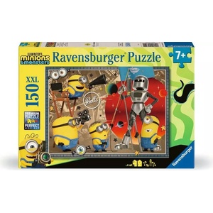 Ravensburger Пъзел Ravensburger от 150 XXL части - Миньони и чудовища (12004352) - baby