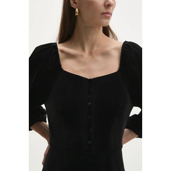 ANSWEAR Кадифена рокля Answear. LAB (r10338.FLK)