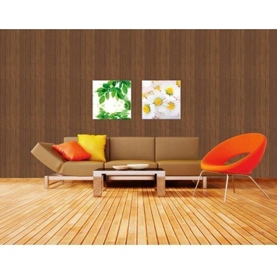 DIMEX ART Луксозна флизелинова тапета бежови ламели