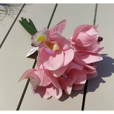 Topgifts Zväzok orchidea pogumovaná CV11248 ružovo-fialová