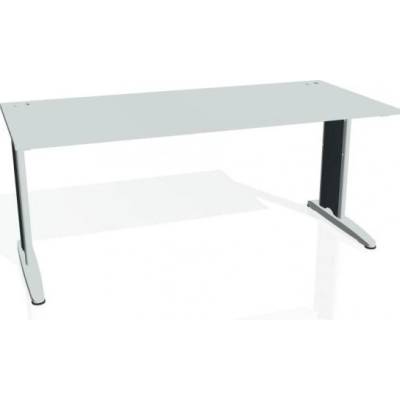 Hobis Pracovný stôl Flex, 180x75,5x80 cm, sivý/kov