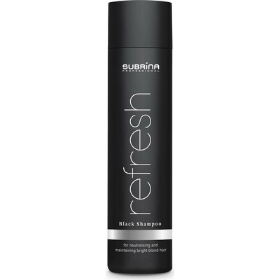 Subrina Professional Refresh Black černý šampon na blond vlasy 250ml
