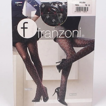 Image 1 of Фигурален чорапогащник в черно - 40 den