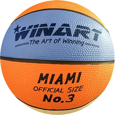 Winart Мини баскетболна топка, размер 3 winart miami