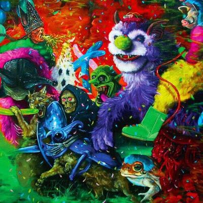 Tropical Fuck Storm - A Laughing Death In Meatspace (Green Slime Coloured) (LP) (0714270693427)