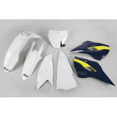 UFO kompletní plasty HUSQVARNA TC 250 16 OEM bílá/modrá HUSQVARNA TC250 rok 2016