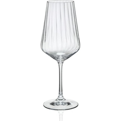 Crystalex Sklenice na víno Sandra Optic 6 x 450 ml