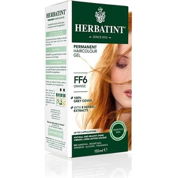 Herbatint permanentná farba na vlasy oranžová FF6 150 ml