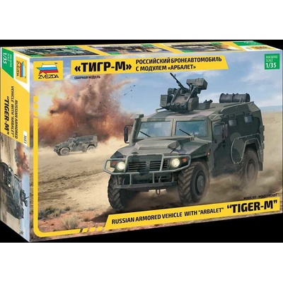 Zvezda GAZ Tiger w Arbalet ZV 3683 1:35