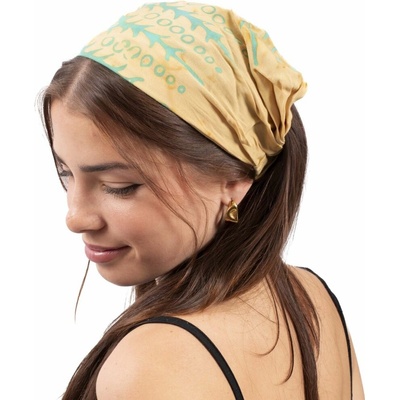 Čelenka BALI BATIK žlutá IX.