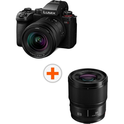 Panasonic Lumix S5 II S 20-60mm f/3.5-5.6 + 35mm f/1.8