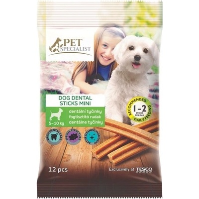 Tesco Pet Specialist Dentálne tyčinky mini 12 ks 270 g