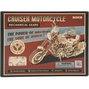 Robotime Drevené 3D mechanické puzzle Motorka Cruiser 420 ks