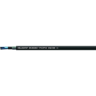 Helu 11016845 nástrojový kabel EN-50288-7 OSA 500 9 x 1.5 mm² modrá 100m