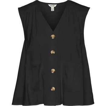 VERO MODA Елек Vero moda Kyrah waistcoat - Black (Black)