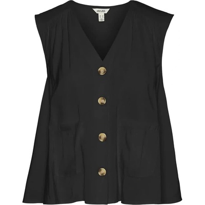 VERO MODA Елек Vero moda Kyrah waistcoat - Black (Black)