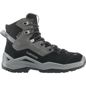 Lowa Детски туристически обувки Lowa Kid's Wandax GTX Mid Walking boots - Black / Grey - размер 40 (EU) (702-5123-0123)