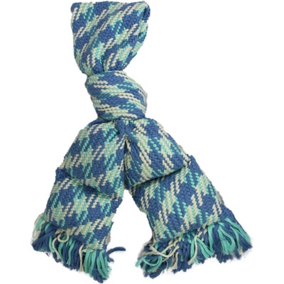 Papillon Lanový polštář XXL uzlový pískající modrý 66 cm