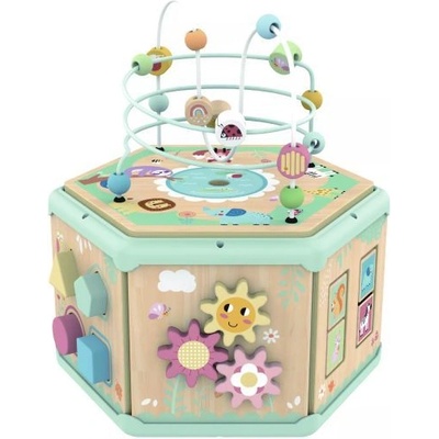 Tooky Toy Tooky Toy: 7 в 1 занимателна кутия, дърво (TK261N)