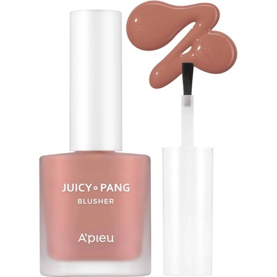 A'PIEU Juicy-Pang Water Blusher Tekutá lícenka s figovým extraktom a ovocnými olejmi BE01 Fig Water 9 g