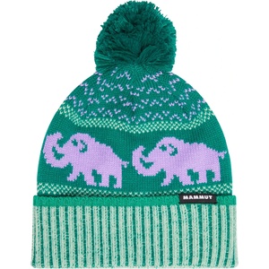 Mammut Детска зимна шапка (beanie) Mammut Kid's Mammut Retro Beanie - Selva / Lavandin - размер One Size (904-6874-0211)