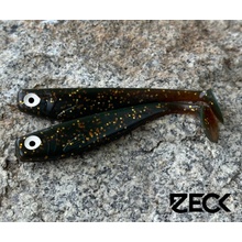 ZECK Zander Gummi 9 cm - Motoroil - 3 ks