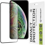 Techsuit Протектор за iPhone X / iPhone XS / iPhone 11 Pro - 111D Full Cover / Full Glue Glass - черен
