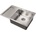 Inter Ceramic Кухненска мивка ICK 7951C, Inter Ceramic, алпака, едно корито, 78x51см (7951C)