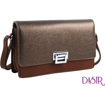 Bella Belly podélná crossbody dámská kabelka se třemi oddíly 4997-BB hnědá