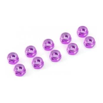 Revtec Самозаключваща се гайка m3 алуминий лилава (10)