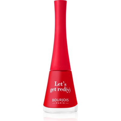 Bourjois 1 Seconde бързозасъхващ лак за нокти цвят 009 Let's Get Red(y) 9ml
