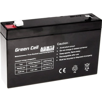 Green Cell Green Cell AGM батерията 6V 7Ah (AGM12)