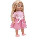 Dolls World Говореща унгарски кукла Шарлот с розова рокля - на унгарски език (55495)