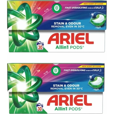 Ariel Color All in1 prací kapsule 2 x 30 PD
