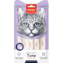 WANPY EUROPE PETFOODS B.V. Wanpy Cat Creamy Lickable Treats Tuna & Crab 5 x 14 g