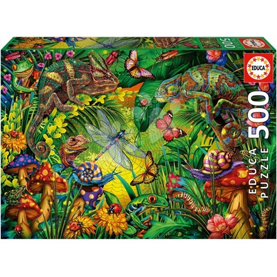 Educa Colourful Forest a Fix lepidlo 500 dielov