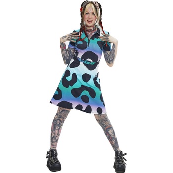 JAWBREAKER дамска рокля JAWBREAKER - Leopard - Multi - DRA 9160