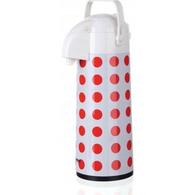 Banquet Culinaria Termoska na nápoje 1,9 l biela odtiene červenej