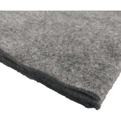 Dekoračný filc 3 mm, farba šedá, metráž 150 cm