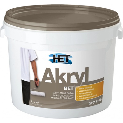 Het Akryl Bet 12 kg šedá – Zboží Dáma